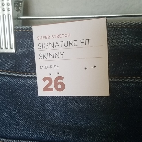 Lane Bryant Casual NWT signature fit skinny jeans size 26 - Picture 8 of 11